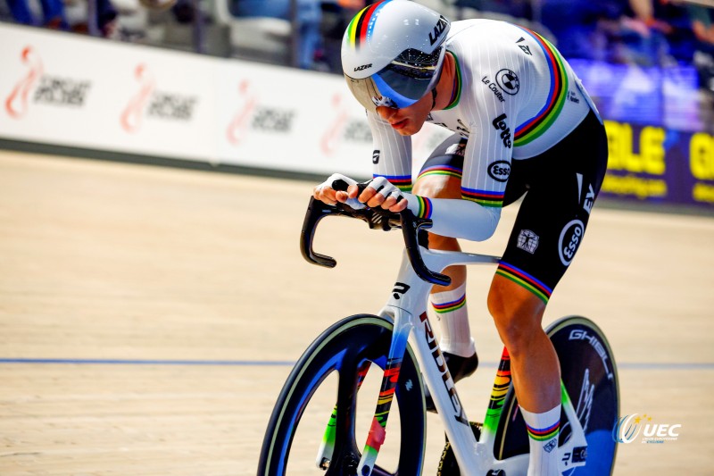 2025 UEC Track Elite European Championships - Zolder  - Day4 - 15/02/2025 - Men?s Omnium - Lindsay De Vylder (BEL) - photo Roberto Bettini/SprintCyclingAgency?2025